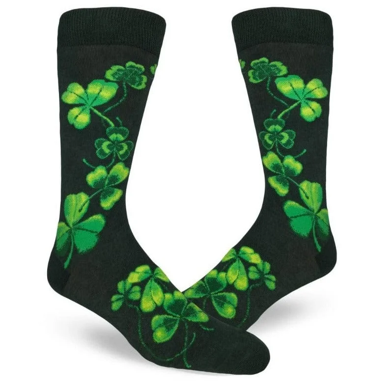 Extra Savings Shamrocks Men's Crew Socks