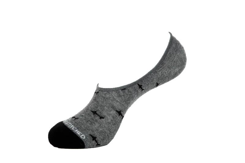 Shark Ditsy-No Show Sock