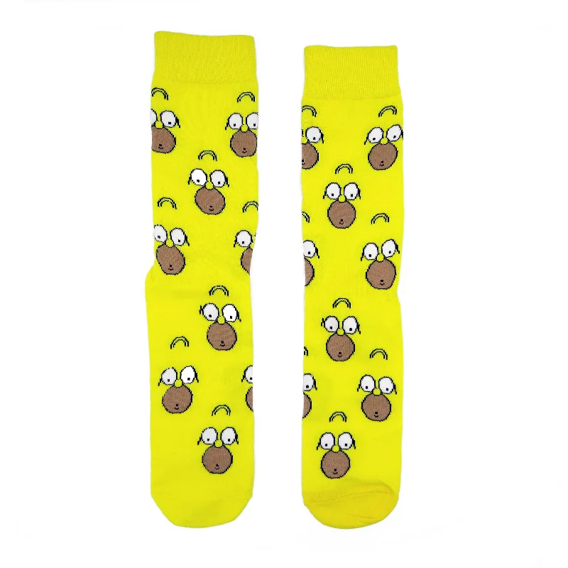 Weekend Discounts to Grab Simpsons Character - Homer Yellow Socks