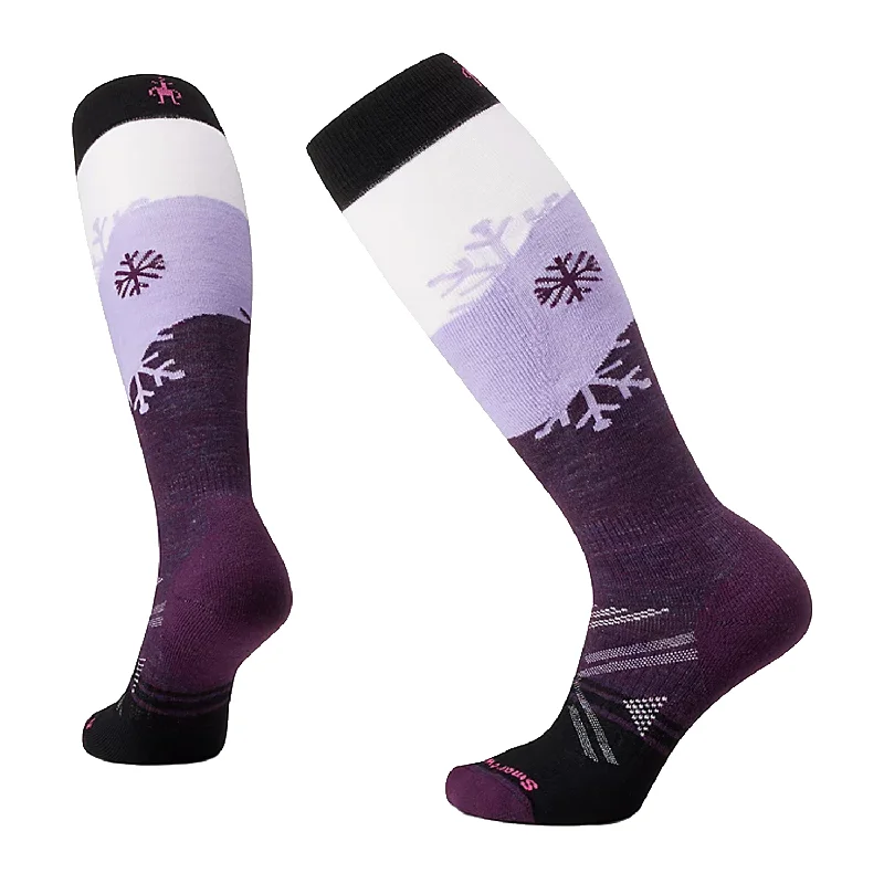 Amazing Value Smartwool Women's Full Cushion Snowpocalypse Pattern Snow Sock Purple Iris