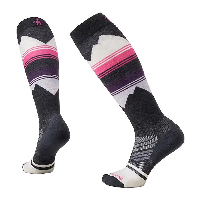 Cash Savings Smartwool Women's Targeted Cushion Pattern Snow Sock Charcoal