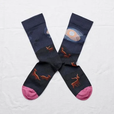 Bonne Maison Night Fennec Unisex Socks