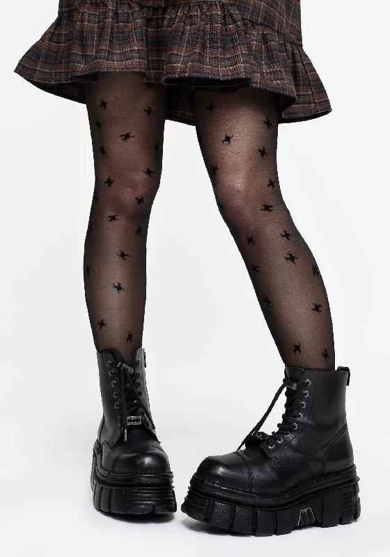 Special Price Spiro Flocked Tights