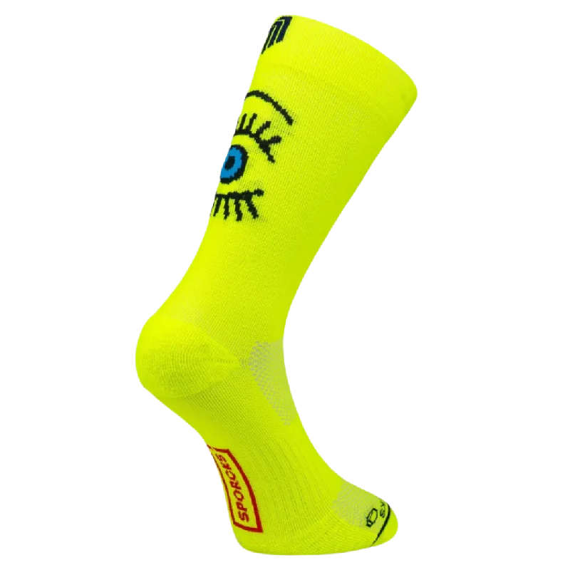 Amazing Value Sporcks - Running Sock - Eye Yellow
