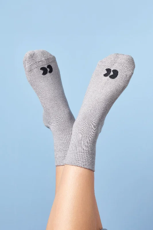 Weekend Discounts to Savor Sports Cotton Sock Ankle 3 Pack - Grey