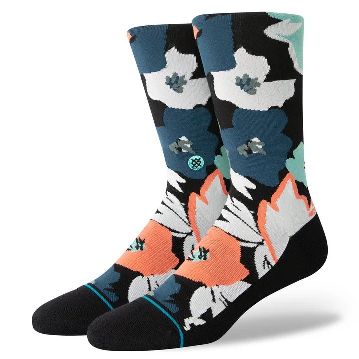 Weekend Deals to Brighten Your Day Stance "Flower Beds" Combed Cotton Blend Crew Socks Weekend Deals to Brighten Your Day Stance "Flower Beds" Combed Cotton Blend Crew Socks