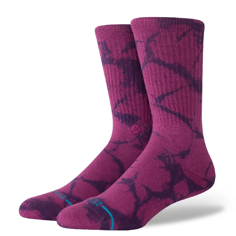 Pay Less Stance "Icon Dye" Combed Cotton Blend Crew Socks