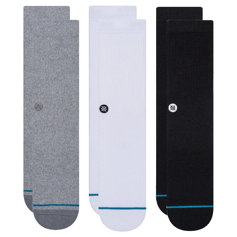 Best Seller Stance Icon Sock 3 Pack Multi