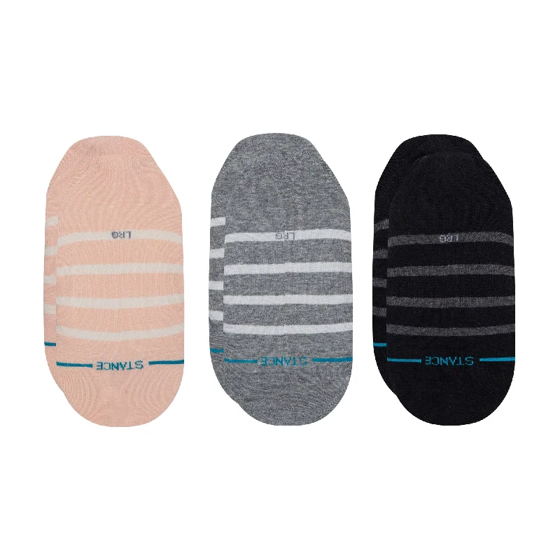 Weekend Steals Await Stance "Liner ST" Combed Cotton No-Show Socks (3 PK)