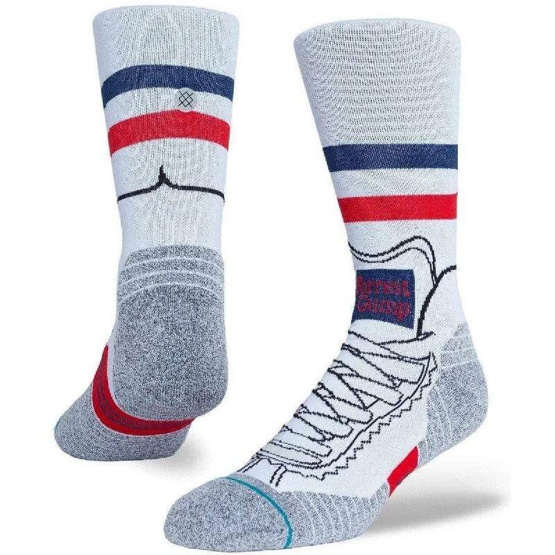 Stance Run Forrest Run Running Socks - White