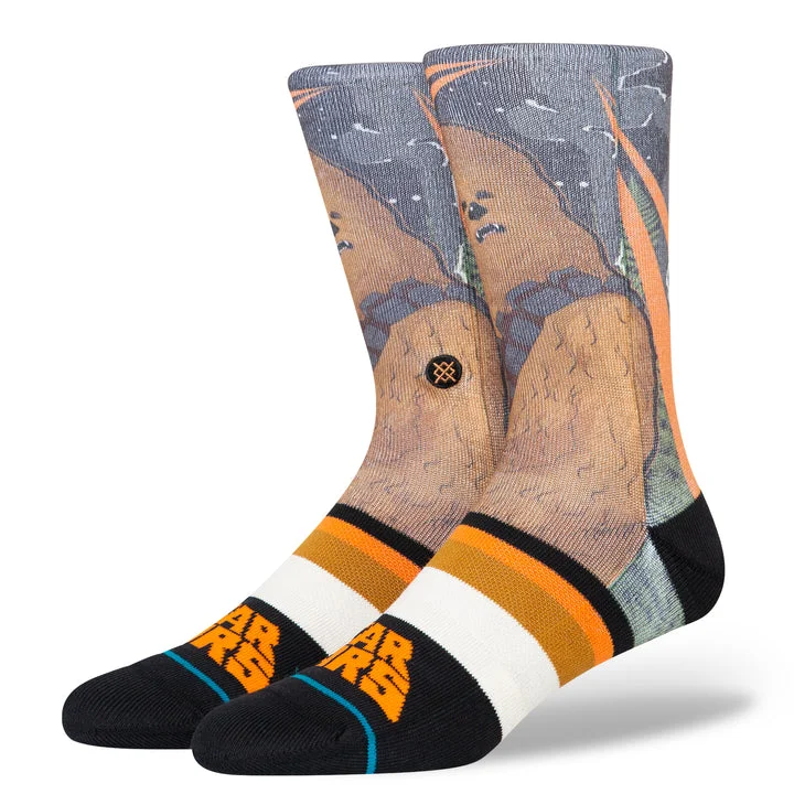 Value Deals Stance x Star Wars "Chewie By Jaz" Polyester Blend Crew Socks