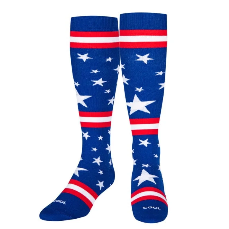 Online Deal Stars and Stripes Men's Compression Socks