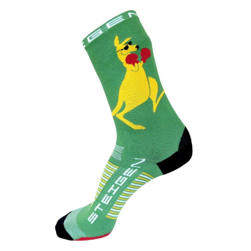 Best Seller Steigen - Three Quarter Length Running Socks - Aussie Kangaroo