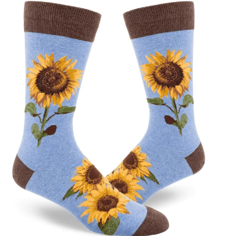 Big Deal Sunflower Men's Crew Socks