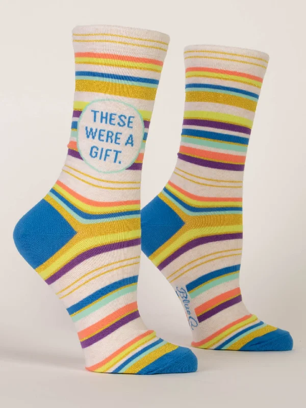 Quick Deals These Were A Gift W-Crew Socks