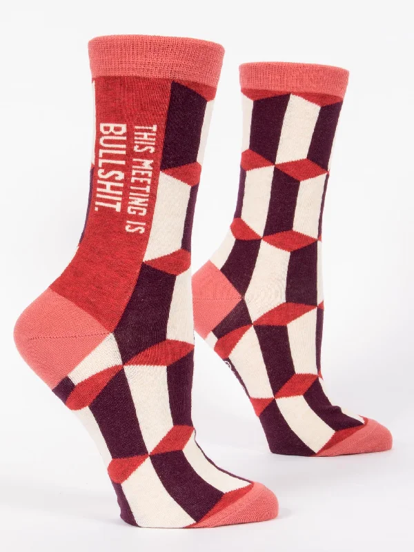 Weekend Deals That Impress This Meeting Is Bullshit W-Crew Socks