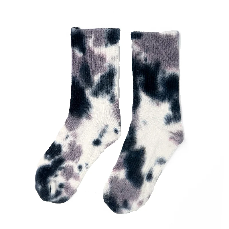 Weekend Offers That Excite Tie Dye sock - Navy and Grey