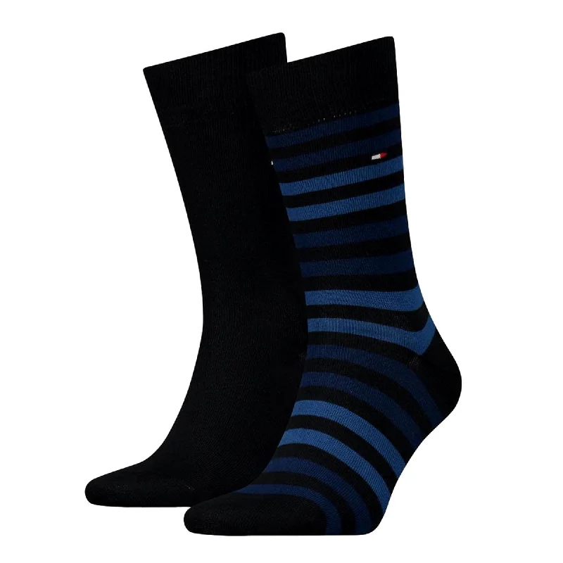 Weekend Deals That Spark Tommy Hilfiger 2 Pack Duo Stripe Sock - Dark Navy