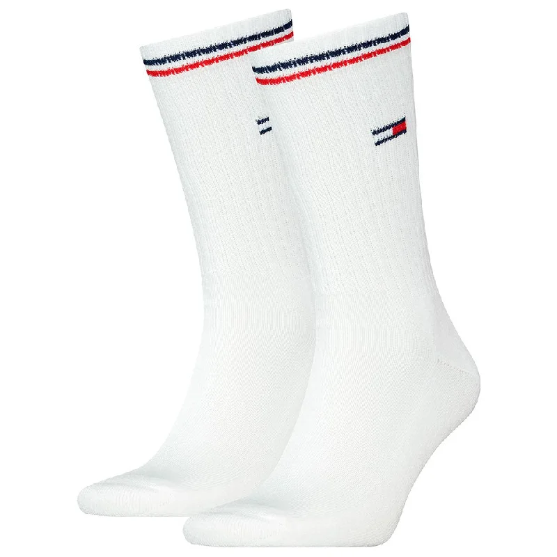 Weekend Specials You Can't Miss Tommy Hilfiger Men's 2 Pack Iconic Socks - White