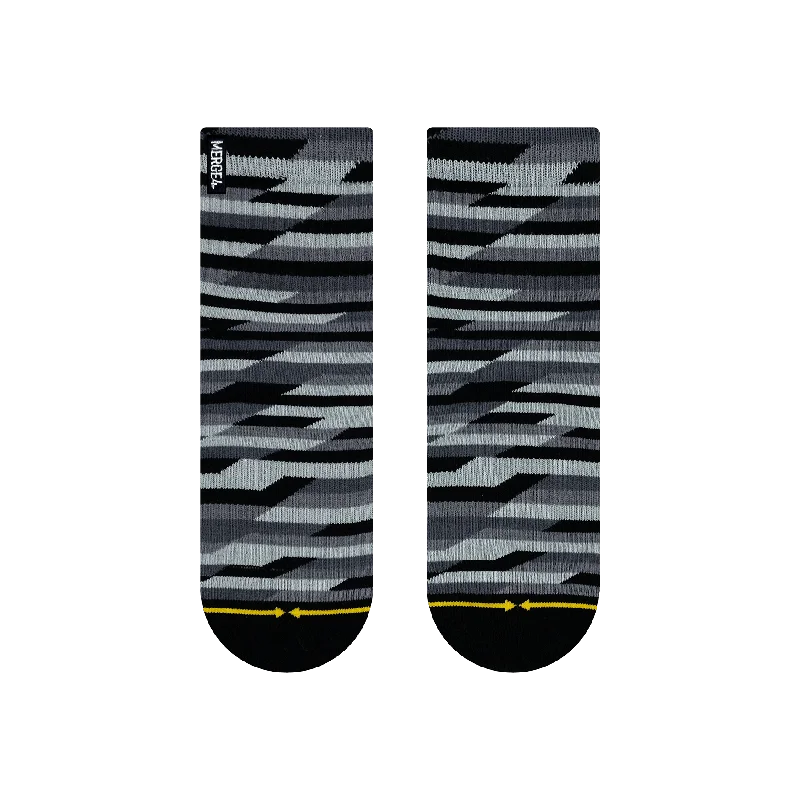 Weekend Bargains to Grab Trekker Quarter Crew Socks Black