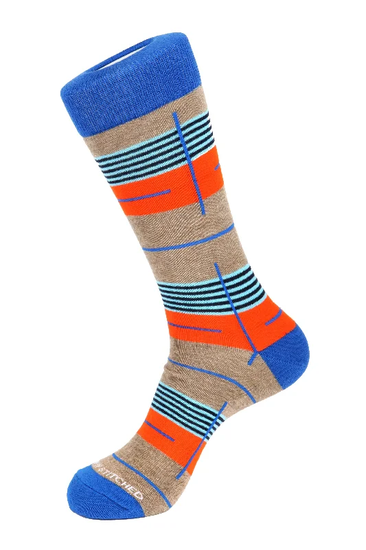 Overstock Clearance Gate Stripe Sock