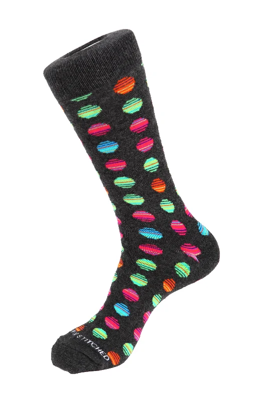 Weekend Discounts to Enjoy Striped Polka Dot Sock