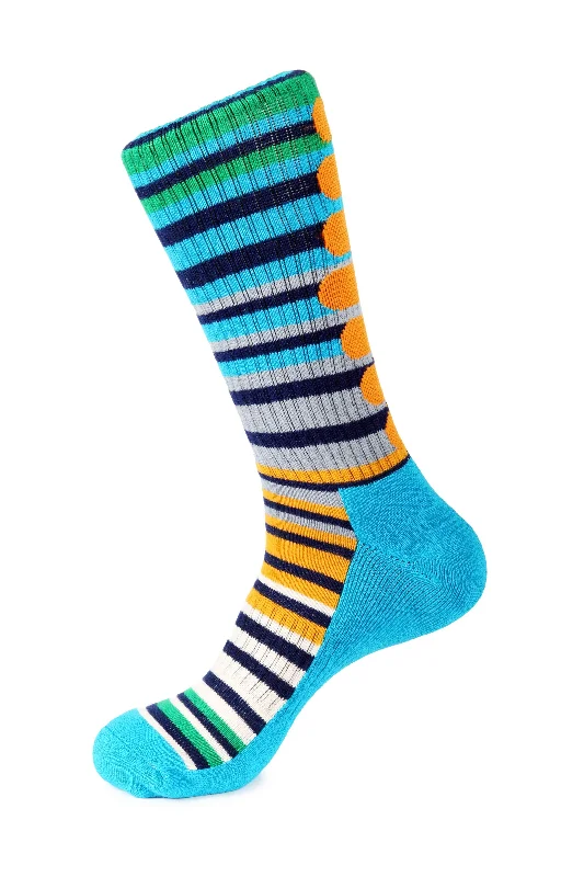 Stock Clearance APPLE STRIPE Athletic Sock