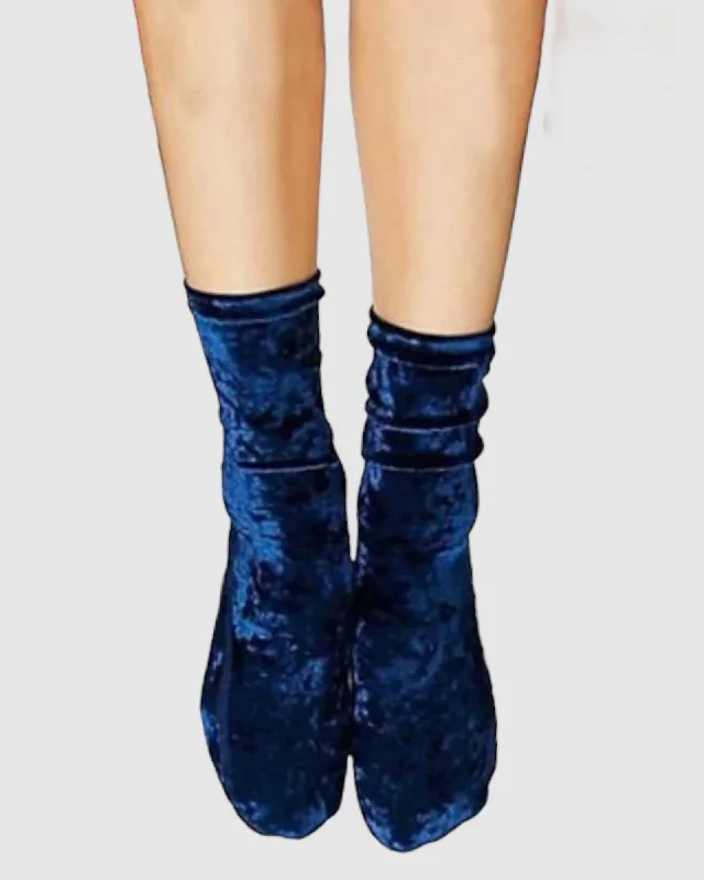 Price Slash Velvet Underground Sock - Navy