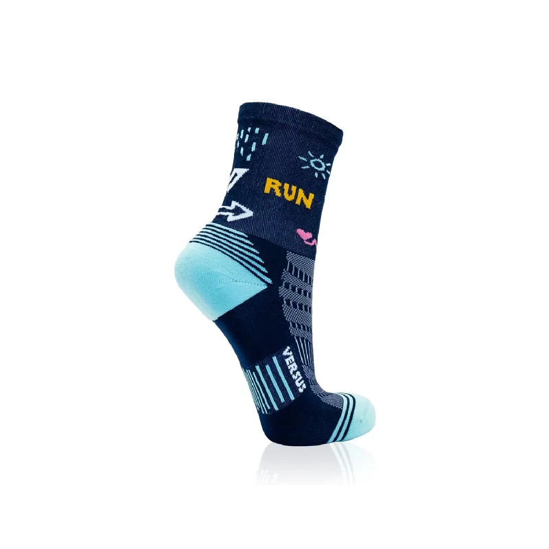 Make Your Weekend Count with Savings Versus Go Run Navy Socks