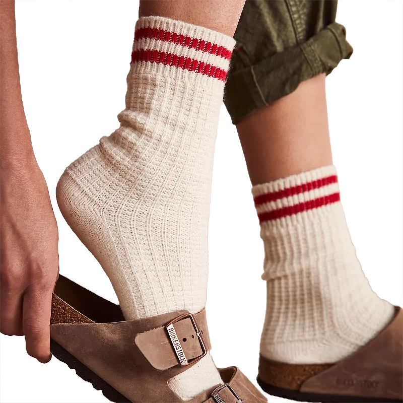 Extra Savings Women's Jackson Cozy Stripe Socks