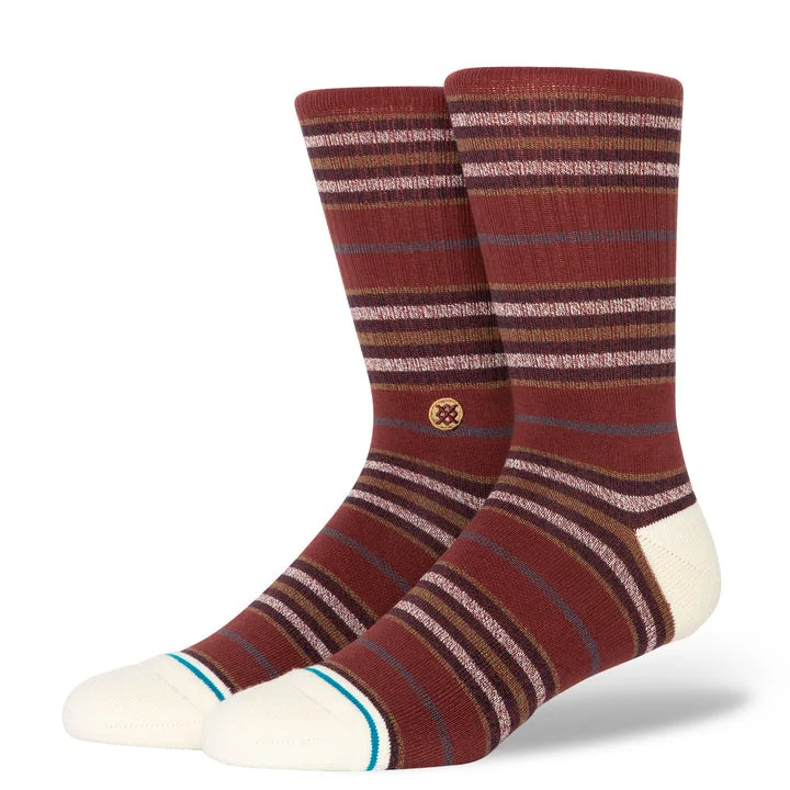 Weekend Discounts to Enjoy Stance "Wilfred" Combed Cotton Blend Crew Socks