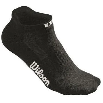Markdown Sale Wilson Women's No Show Sock 3 Pack Black