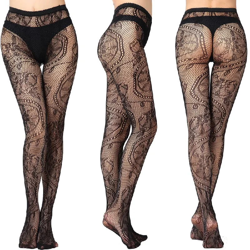 Half Price Women's Gothic Lace Pantyhose Stockings