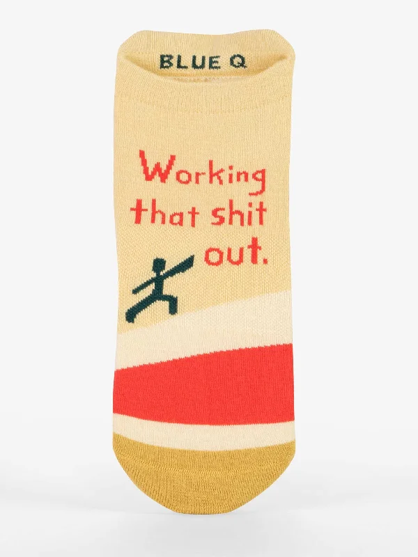 Value Deals Working That Shit Out Sneaker Socks