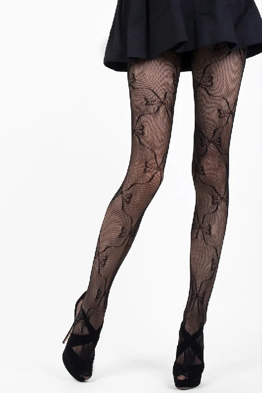 Weekend Deals to Brighten Your Day Wrapped in Ribbons and Bows Fishnet Tights