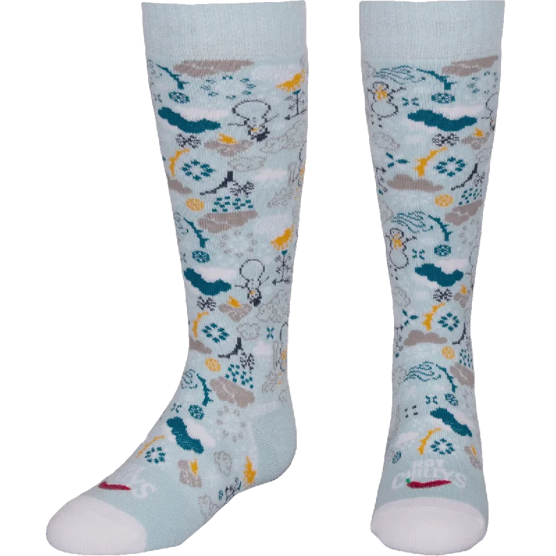 While Supplies Last Youth Science of Weather Mid Volume Sock