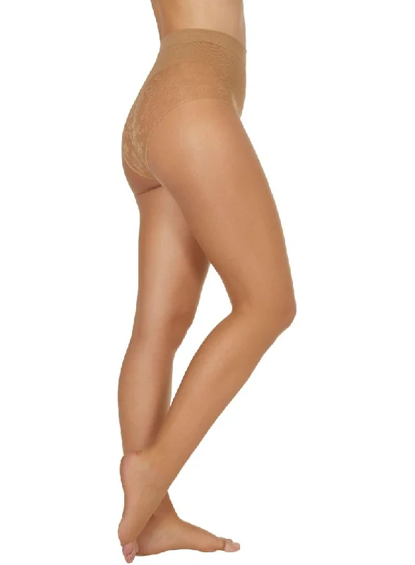 Top Pick Ysabel Mora Bikini Shaping Control Top 10 Denier Toeless Tights 16507