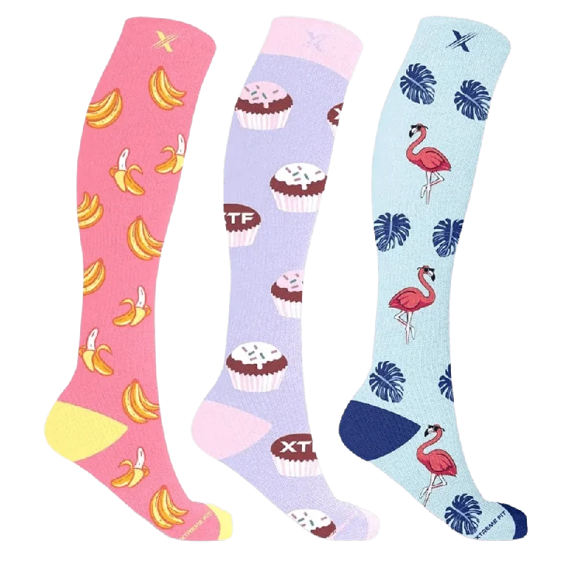 Top Pick Picnic Day Compression Socks (3-Pairs)