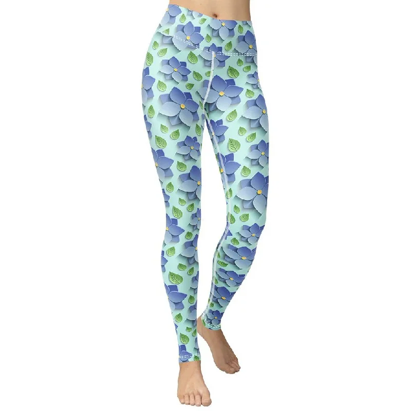 Exclusive Deal 3D Floral Yoga Leggings