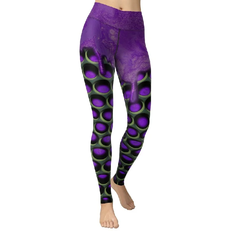 Cash Savings 3D Industrial Print Yoga Leggings