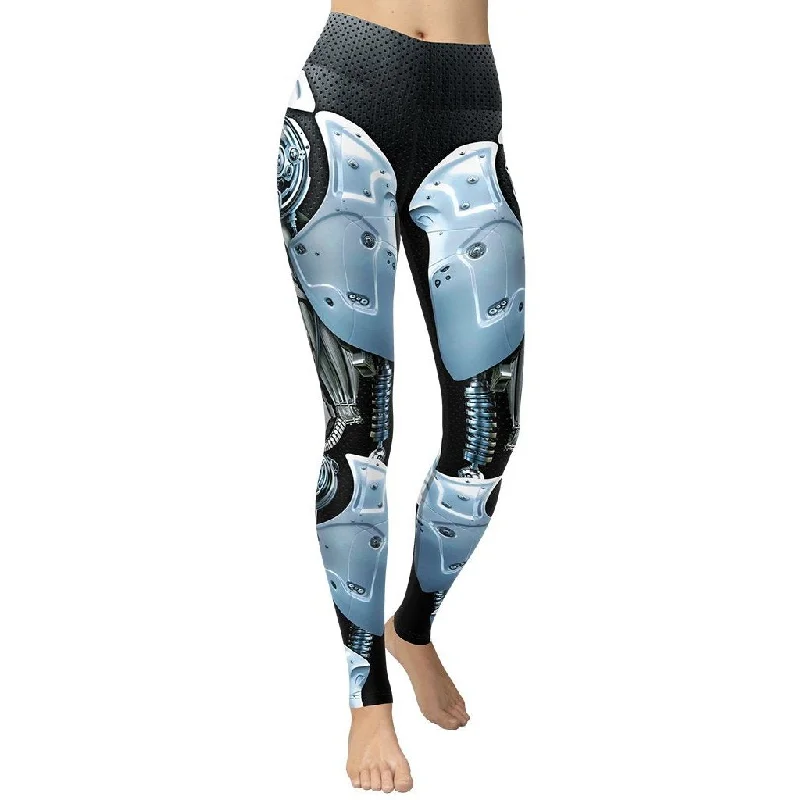 Super Sale 3D Robotic Yoga Leggings