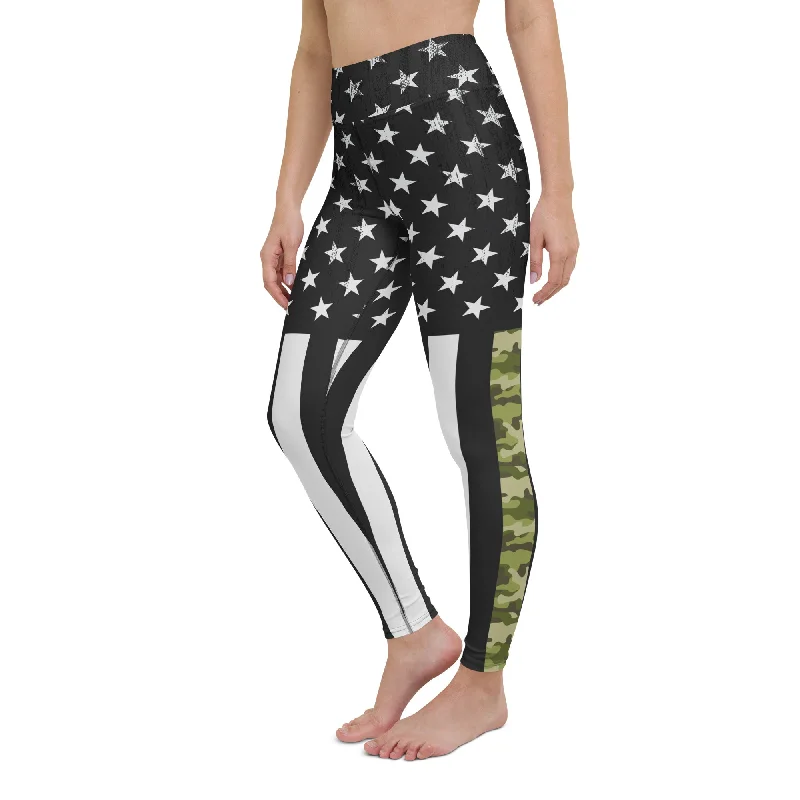 Weekend Offers That Amaze Armed Forces Yoga Leggings