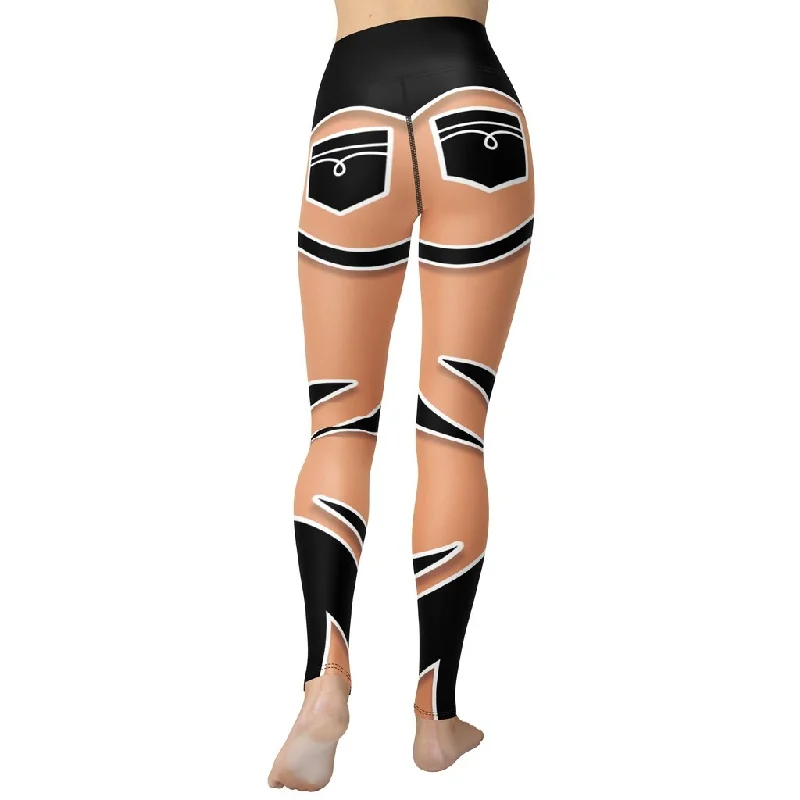 Weekend Savings Delight Bold Cut Outs Yoga Leggings