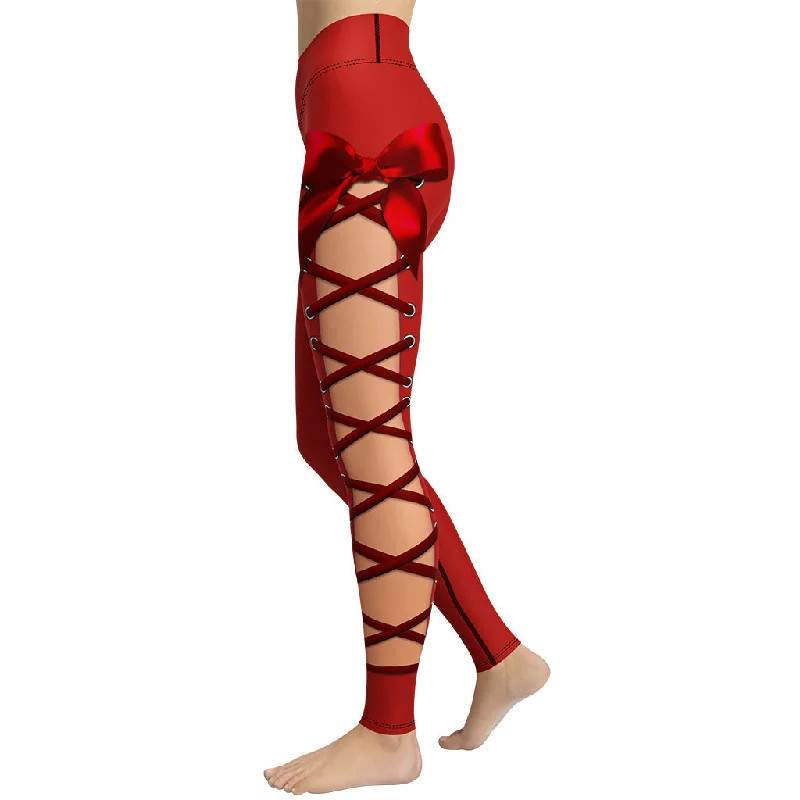 Limited Offer Bow Yoga Leggings