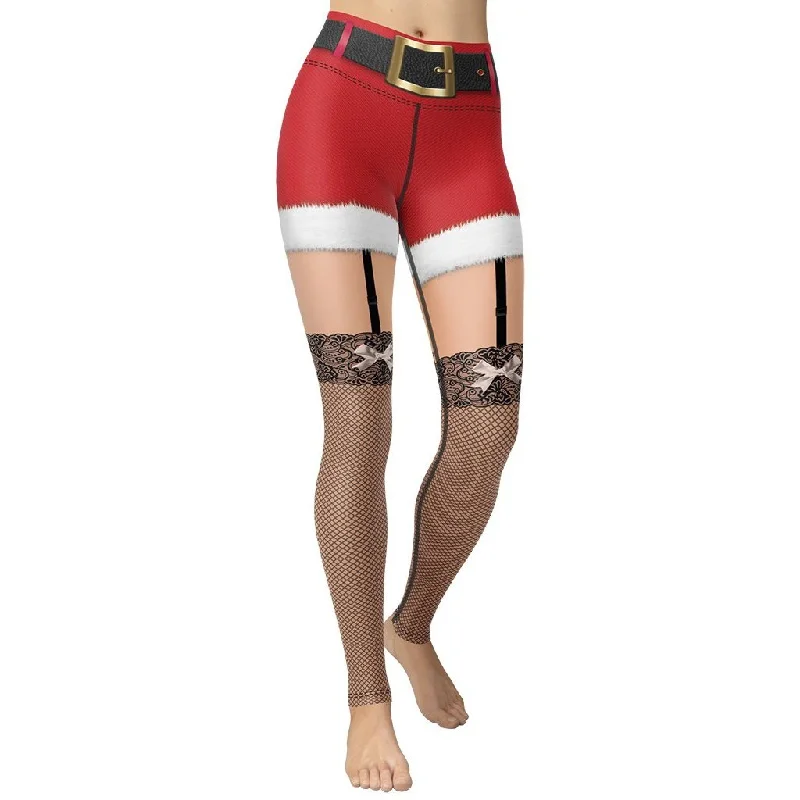 Exclusive Weekend Offers Inside Call me Santa Christmas Yoga Leggings