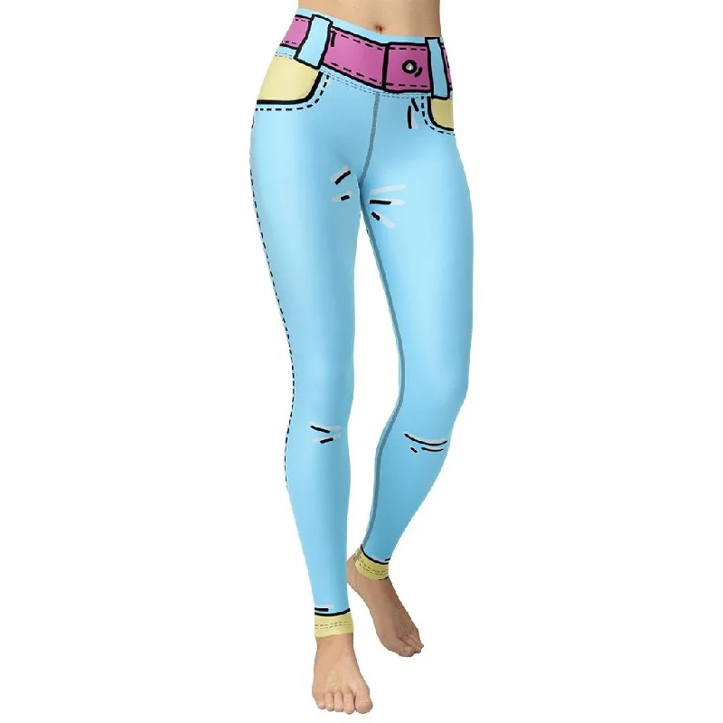 Shop Now Cartoonized Yoga Leggings