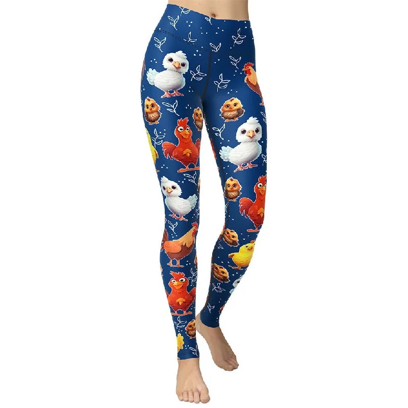 Weekend Deals That Dazzle Chicken Yoga Leggings
