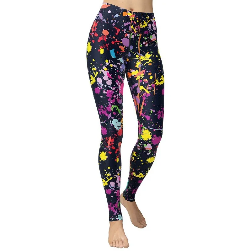 Daily Special Colorful Abstract Yoga Leggings