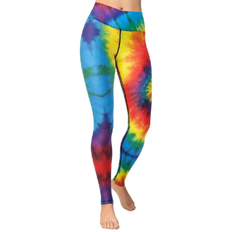 Weekend Bargains to Grab Colorful Supernova Tie Dye Yoga Leggings