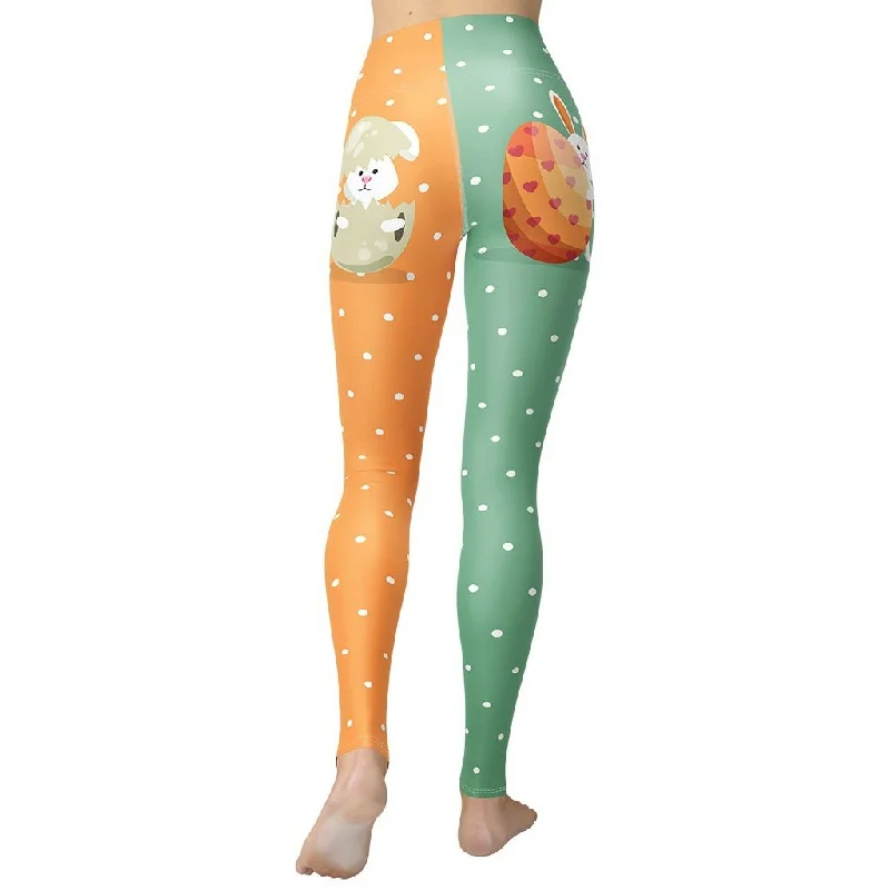 Stock Up Cute Easter Bunnies Yoga Leggings